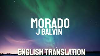 J Balvin - Morado (Letra /Lyrics / English Version / English / Bass boosted)