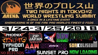 BDW + FPWA PRESENT: Two Nights in Tokyo #2: World Wrestling Summit Night 1