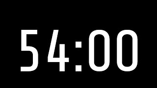 54 Minute Timer - 54 Minute Countdown