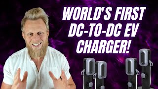 The world’s first DC-to-DC solar & battery powered EV charger