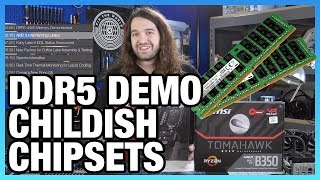 HW News - DDR5 Arrives at 4400MHz, AMD Z490 & Intel Z390