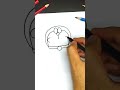 how to draw Doraemon in 5 Seconds