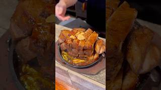 行列のできる肉屋の極厚トリプルトンテキ定食🍖 #japanesefood