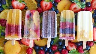 Homemade Popsicles: 5 Different Frozen Summer Treats - Gemma's Bigger Bolder Baking Ep  74