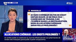 Je suis chômeur en fin de droit, mon allocation chômage sera-t-elle prolongée?
