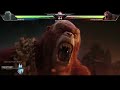 Godzilla & Kong vs Scar King with Healthbars  GxK 2 TNE (Trailer )  Concept Game UI 5