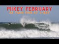 Mikey February surfing 3 different twin fin surfboards at Jeffreys Bay - South Africa