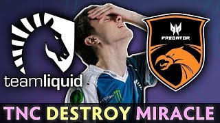 TNC vs LIQUID — 100% COUNTER to MIRACLE on TI9