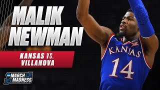 Kansas' Malik Newman scores 21 points in the Final Four