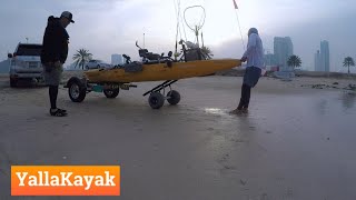 صيد من العيار الثقيل  في مغامرة جديدة  #adventure #سمك #كايك #kayakfishing #fish #kayak