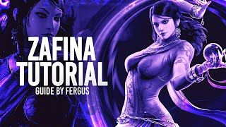 Tekken 7 - Zafina Tutorial