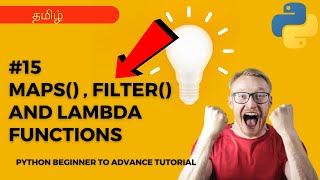 #15 | Map, Filter and Lambda functions in python | Python Beginners to Advanced Tutorial