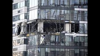 ukrainian drone attack on moscow! buildings damaged in overnight! russia blames on Ukraine