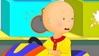 BUMPER CAR CRASH! 😮 😔 | CAILLOU | WildBrain Kids