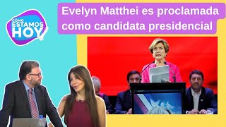 Evelyn Matthei es proclamada como candidata presidencial de la UDI