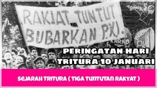 peristiwa aksi Tritura || ( sejarah Tiga Tuntutan Rakyat ) 1966