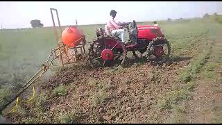 boom sprayer machine for tractor mounted