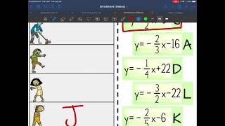 Graphing Lines Killing Zombies