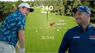 Pro Golfers Take On The IMPOSSIBLE Target Challenge