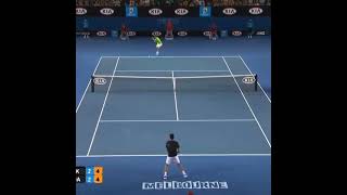 Nadal Vs Djokovic thrilling point 🔥🔥🔥😱#tennis#shorts...