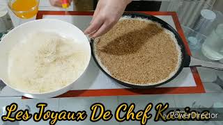 قطايف المقلة- Les Joyaux de chef Karima