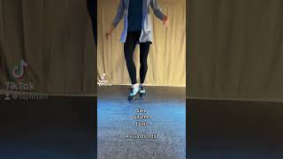 Beginner Tap Step Buffalos = Step, Shuffle (brush front back), Leap #tap #dance #tutorial #short