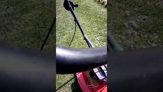 L470 petrol hover flymo lawnmower