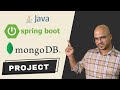 Project using Java Spring Boot and MongoDB NoSQL Database