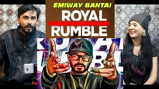 Pakistani Reaction On EMIWAY - ROYAL RUMBLE (PROD BY. BKAY) (OFFICIAL MUSIC VIDEO)