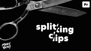SPEED HACK for splitting clips in Premiere Pro
