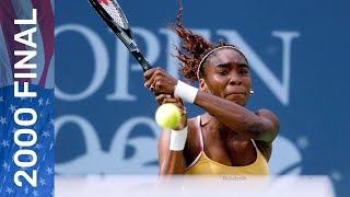 Venus Williams wins her first US Open title! | vs Lindsay Davenport | US Open 2000 Final
