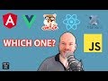 Best JavaScript Frameworks To Learn In 2018 |  Angular vs Vue vs Ember vs React vs Titanium