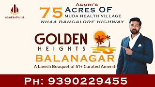 Aduri's Golden Heights @ Balanagar | Walkthrough Tour | Nature Cure Hospital \u0026 Wellness Centre