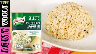 Knorr Selects White Cheddar Broccoli Rice | AomyWorldTUBE | YUMMY ❤