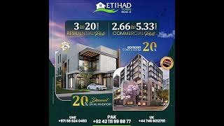 Exciting Investment opportunity 🌟 Etihad Town Phase - II