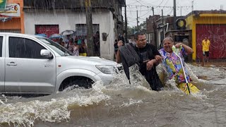 Brazil is underwater! Sao Goncalo flooding after heavy rain strikes Rio de Janeiro