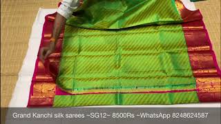 Grand Kanchipuram pure silk sarees // அசல் காஞ்சிபுரம் பட்டுபுடவைகள்#silk mark certificate#