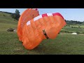 dudek run and fly der leichteste gleitschirm der welt hike and fly paraglider single skin