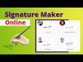 Free Online Signature Maker | Create your eSignature within 2 minutes