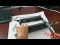 HP laserjet Pro M402dn how to printer fuser unit replace, Remove fuser unit HP M402 printer