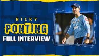 Ricky Ponting Training Interview | Delhi Capitals | IPL 2021