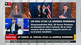 Crin Antonescu, despre declarațiile lui JD Vance și convocarea CSAT. B1TV_20 feb. 2025