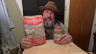 Puffed Wheat and Wheat Germ #cereal #breakfast #food Arrowhead Mills Kretschmer Wheat Germ