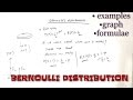 Bernoulli Distribution -( concept,examples, graph, formulae)