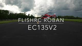 FLISHRC Roban EC135 V2 450 H1 Helicopter HD