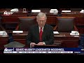 not fair mitch mcconnell says democrats not playing by the rules for trump impeachment trial