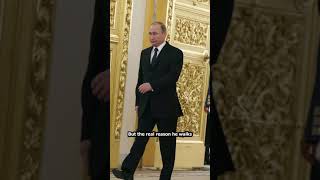 Putin's Weird Walk EXPLAINED 🤔 #shortoftheday #putin #viralshort#ytshort#ytshorts#viralshorts