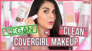 New VEGAN \u0026 CLEAN Drugstore Makeup from Covergirl 🌱 (Fab or FLOP??)