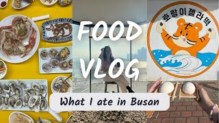 What i ate in Busan, South Korea 2023 | Busan Food vlog