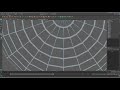 lets make a simple cobweb in maya